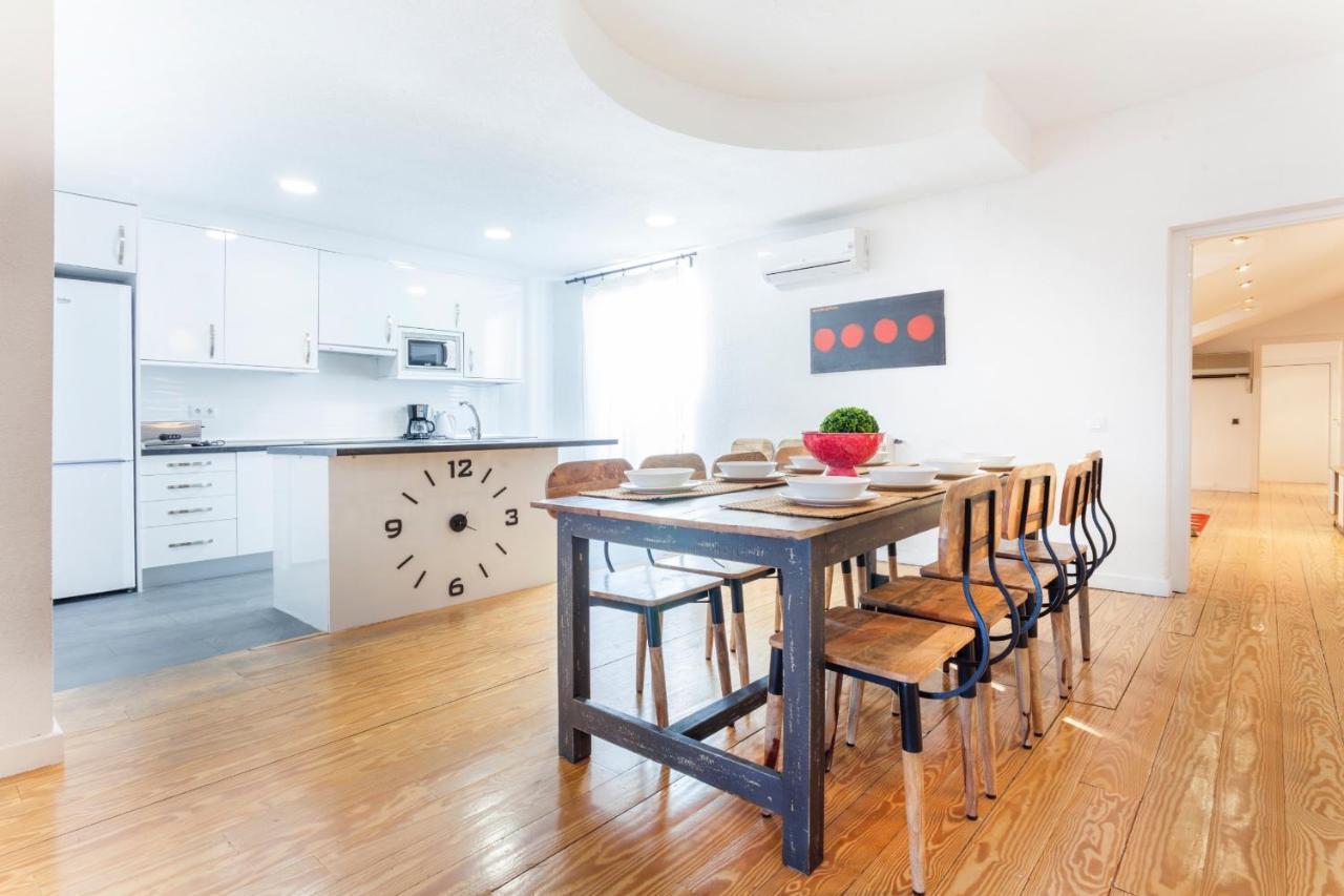 Apartamento Gran Via Terrace En Madrid Luaran gambar